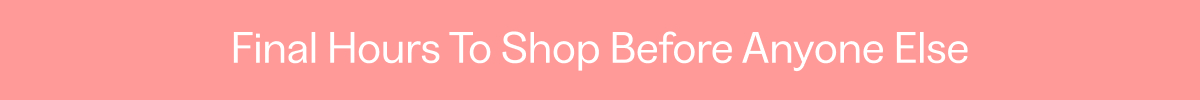 Sale Early Access Banner