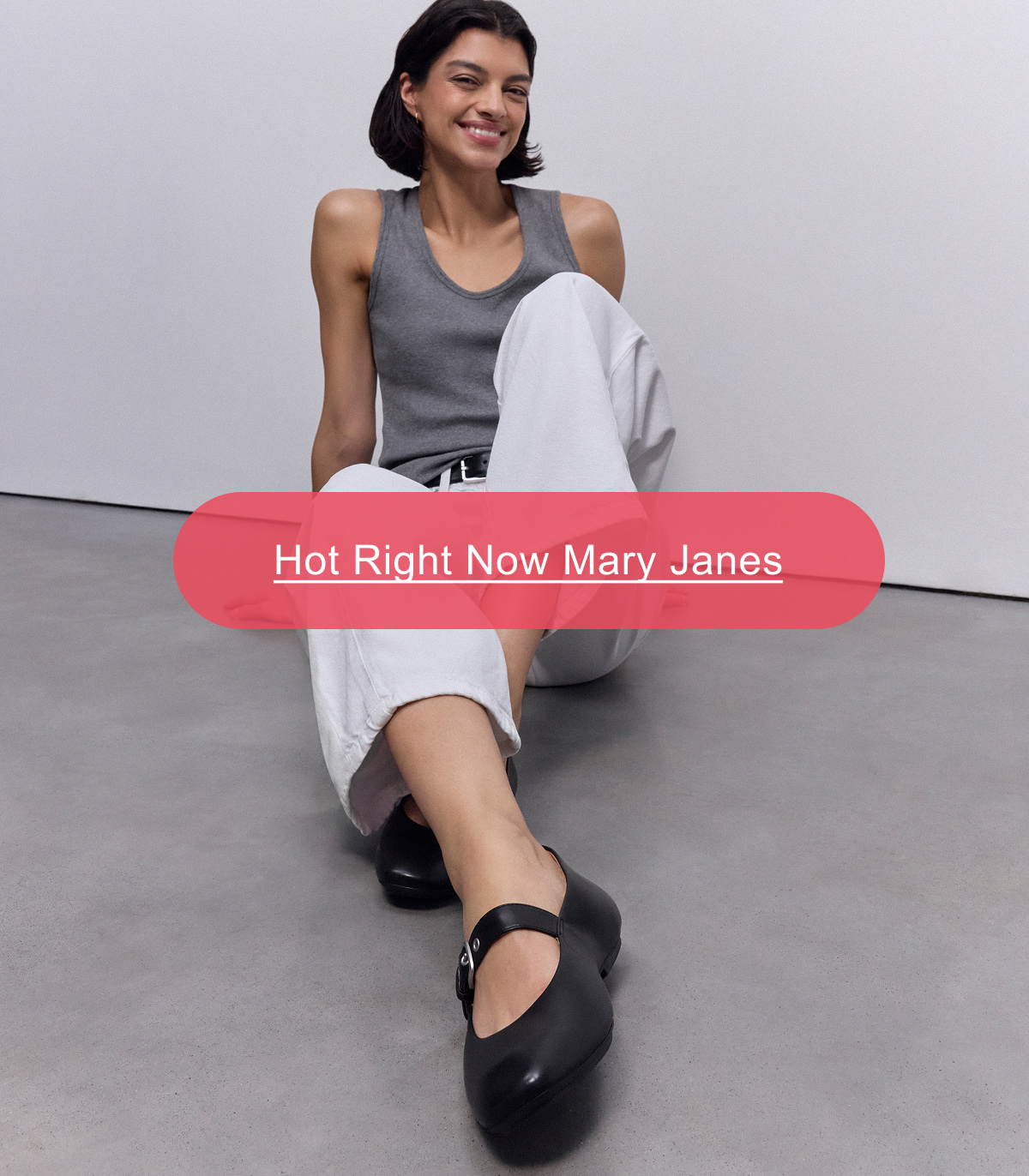 DELICATO Soft Leather Mary Janes