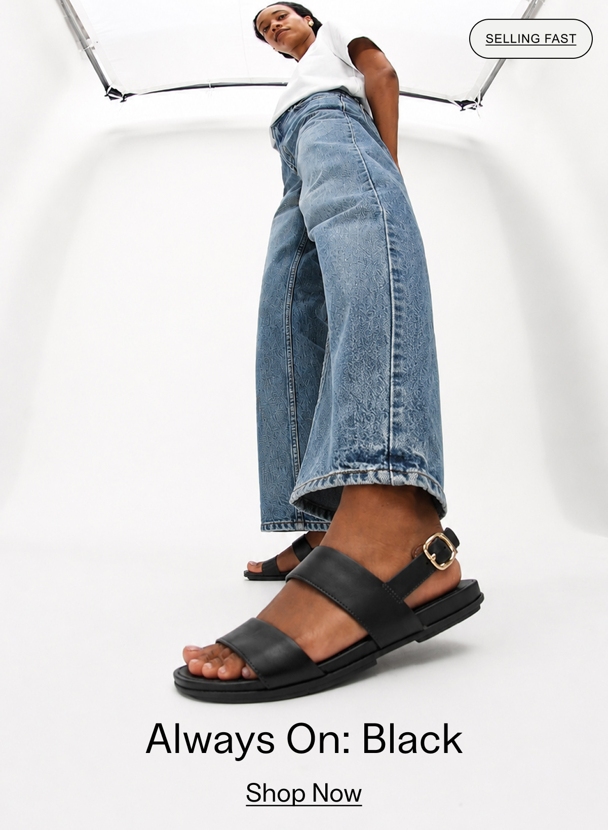 Black Sandals BottomBanner