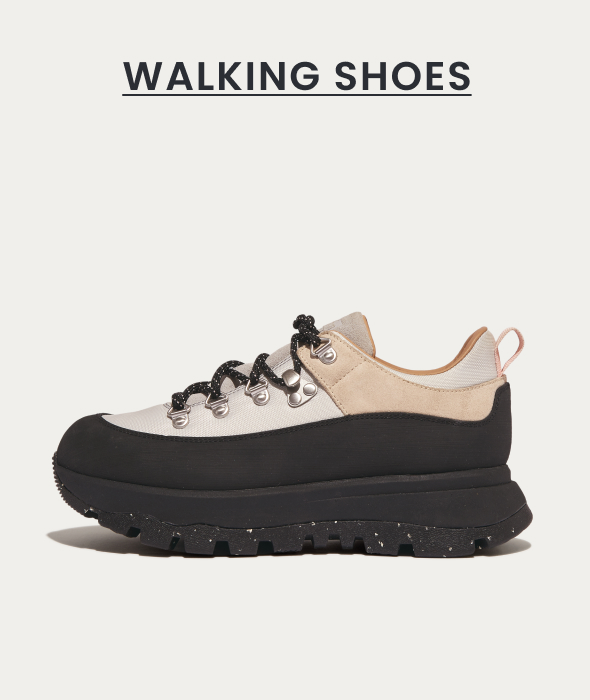 Walking shoes tile