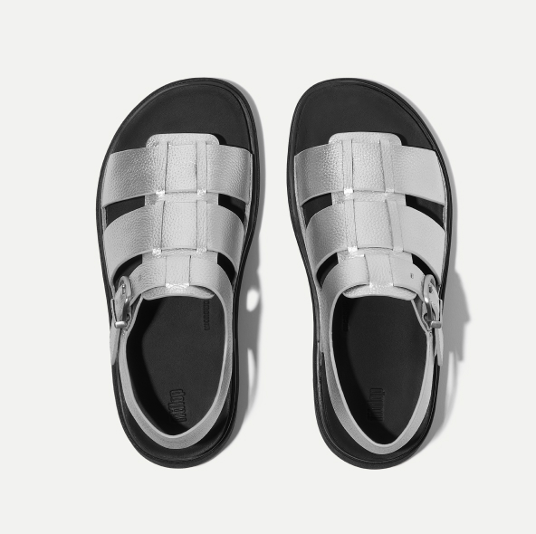 GEN-FF Metallic Tumbled-Leather Fisherman