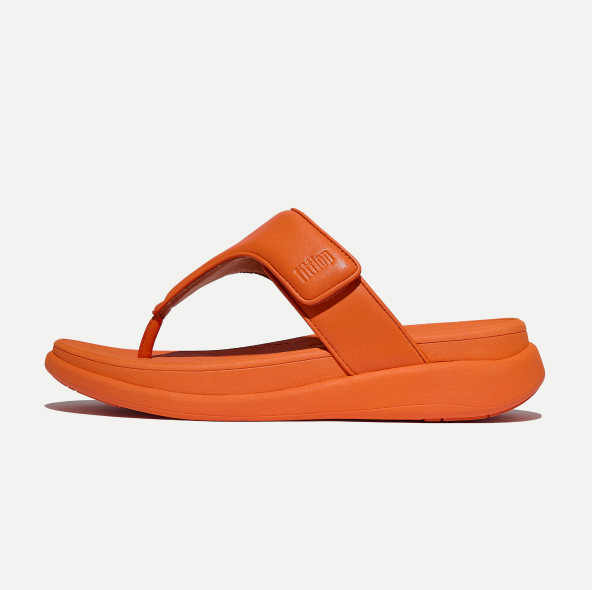 F-MODE GO Adjustable Toe-Post Sandals Satsuma Image