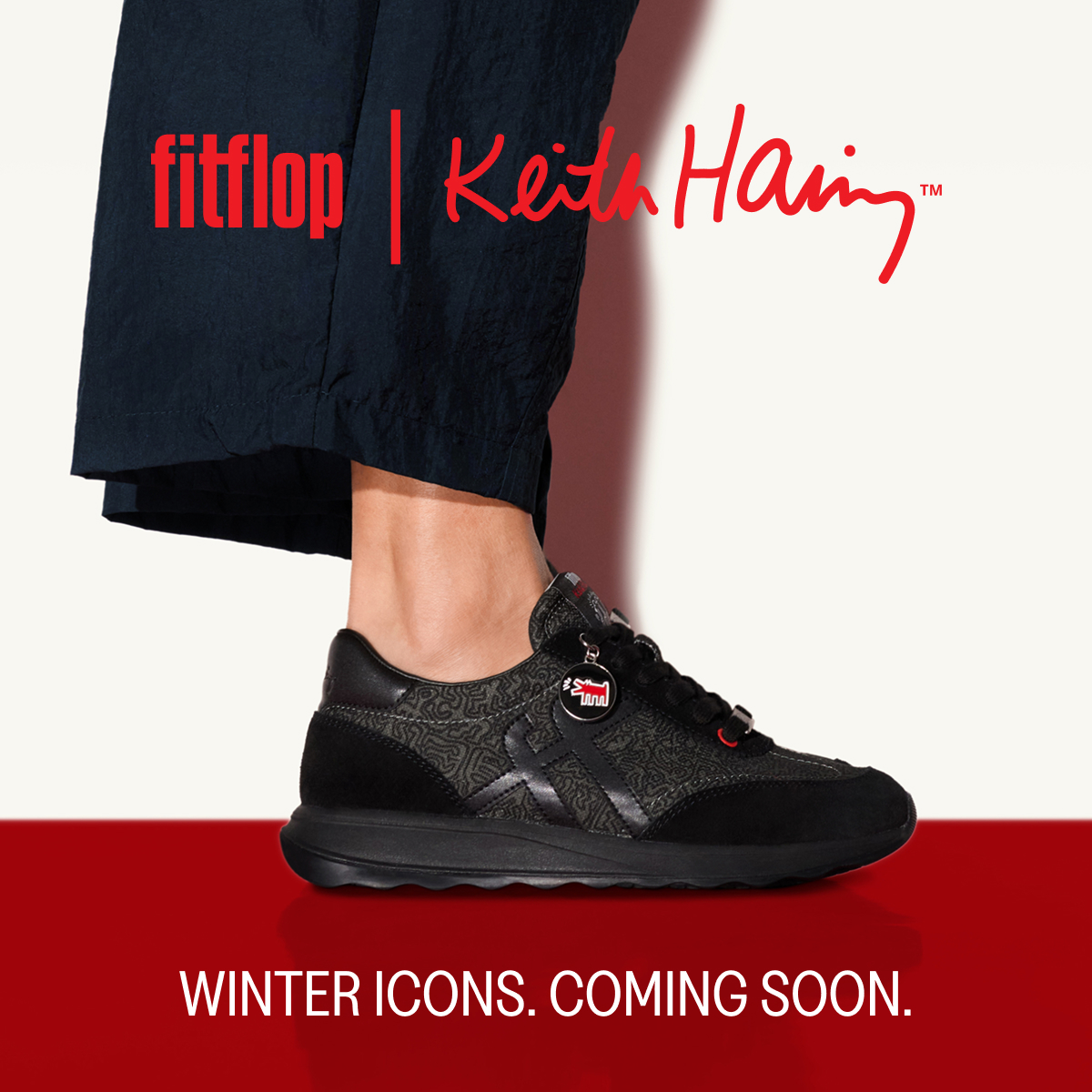 Keith Haring Coming Soon Banner