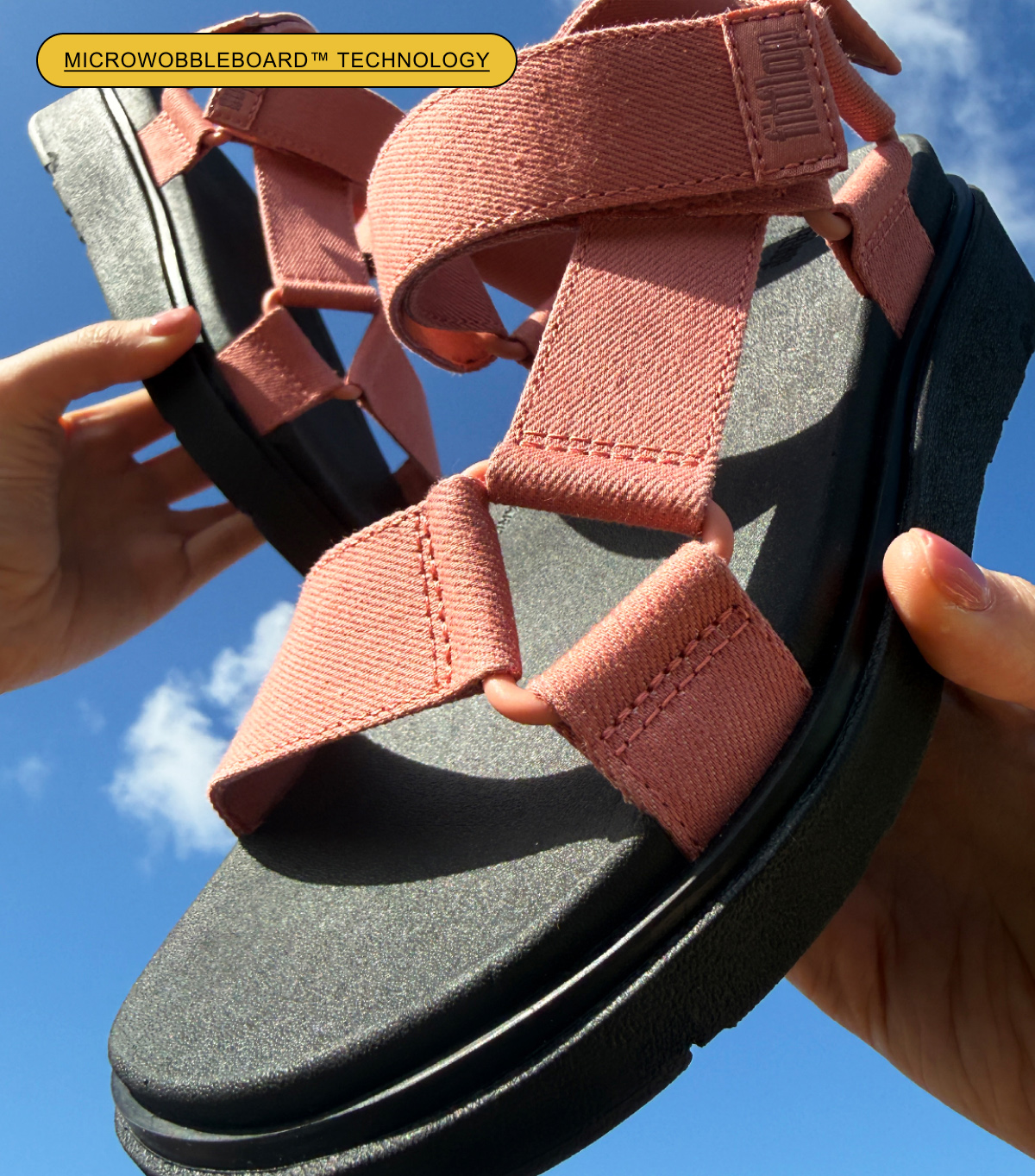 GEN-FF Adjustable Denim Back-Strap Sandals