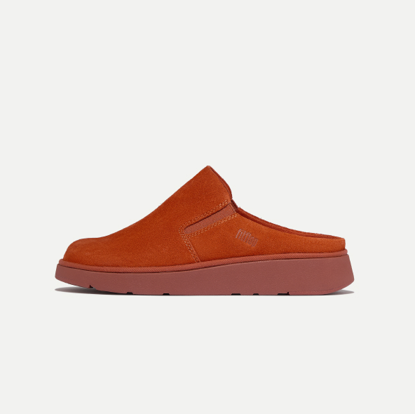GEN-FF Suede Mules Terracotta Image