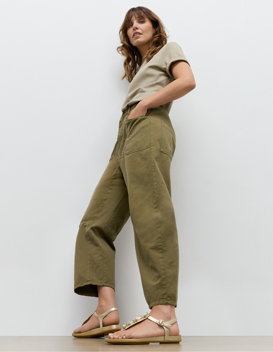 GRACIE Ultra-Jewel Metallic-Leather T-Bar Sandals