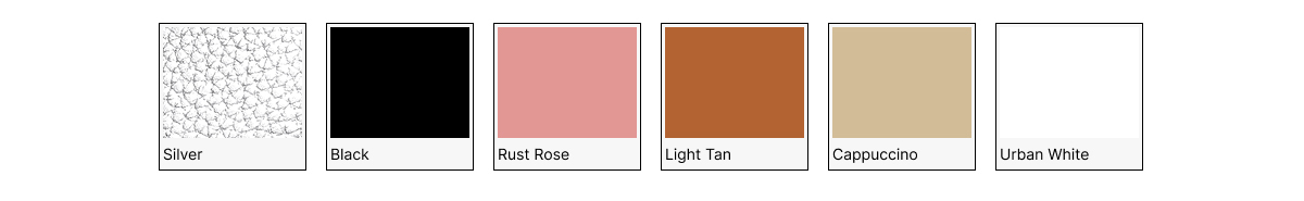 GEN-FF Slides Colour Swatches