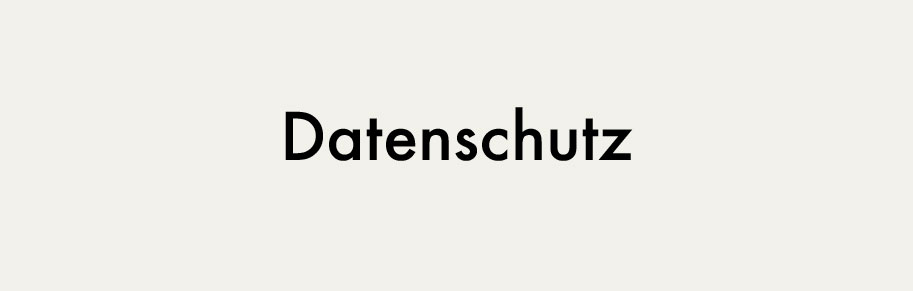 Datenschutz