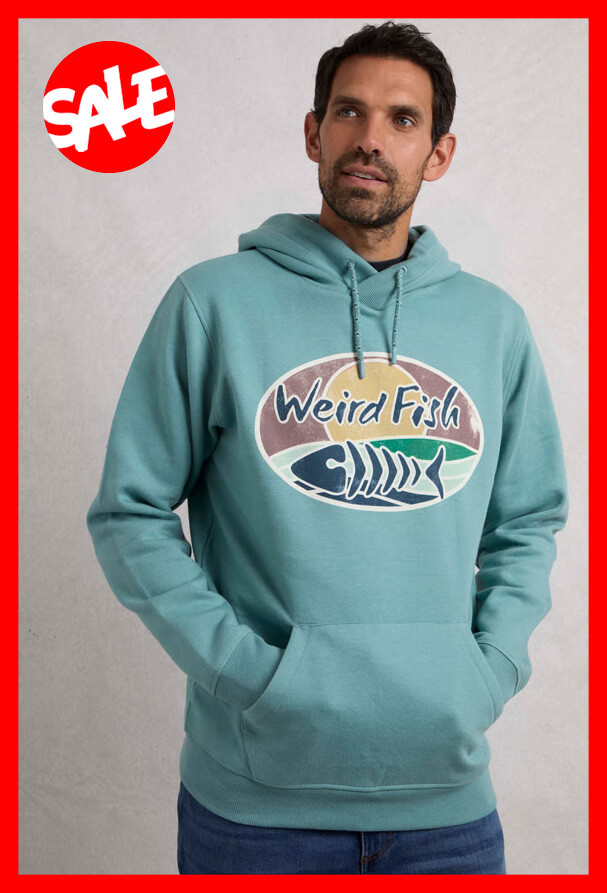 Bryant Front Print Popover Hoodie