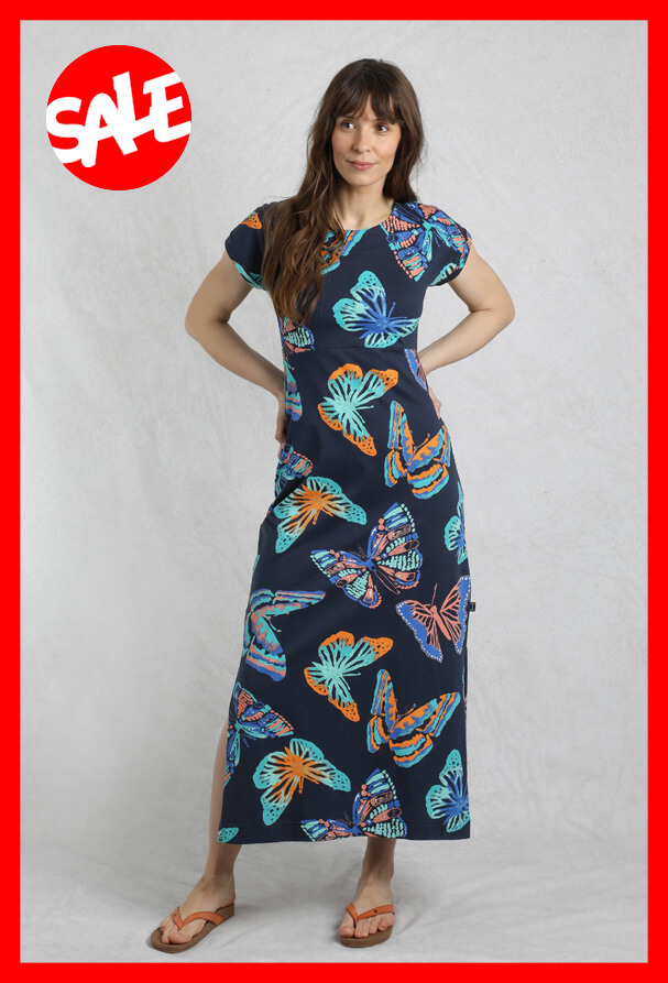Mirren Organic Cotton Maxi Dress
