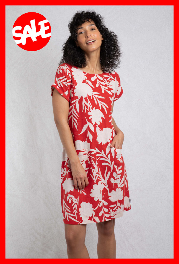 Orlando Linen Rich Pocket Dress