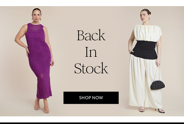 Shop Back in Stock