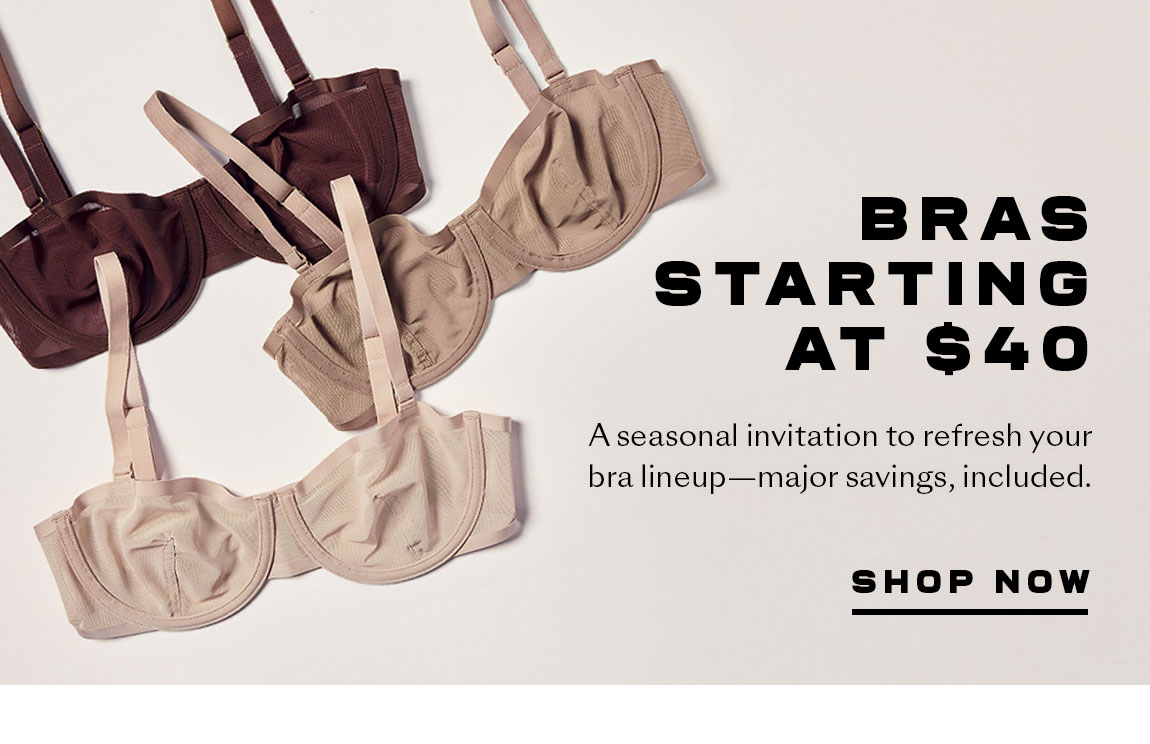 Shop Bras Starting At $40