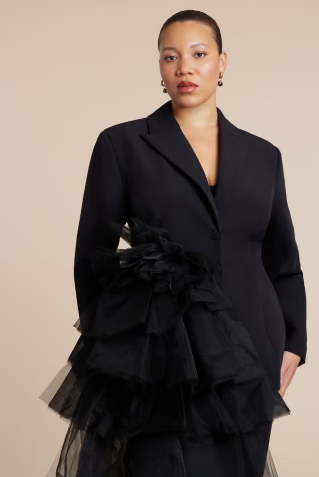 Shop Tulle Blazer