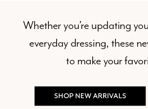 Shop New Arrivals