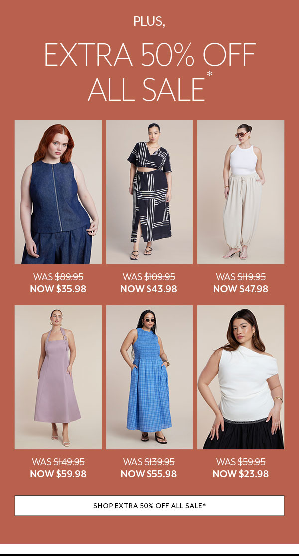 Extra 50% Off All Sale*