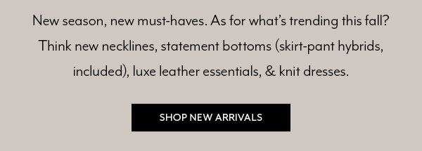 Shop New Arrivals