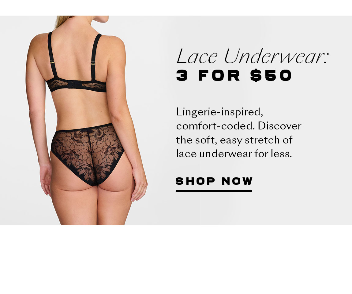 Shop Lace Underwear For Less