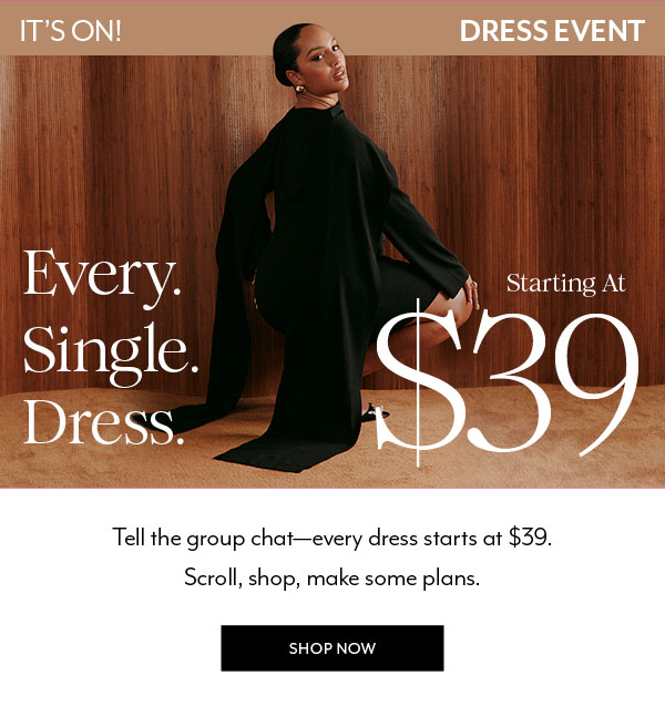 Shop Dresses