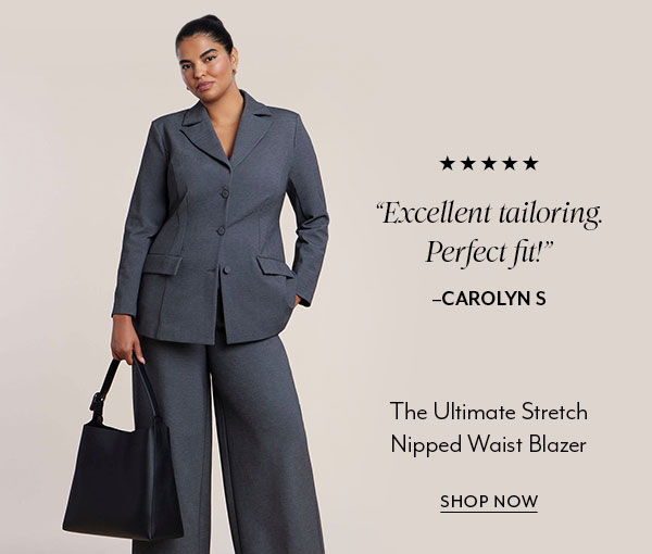 The Ultimate Stretch Nipped Waist Blazer
