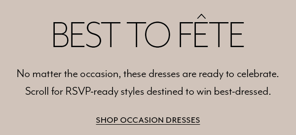 Shop Occasion Dresses