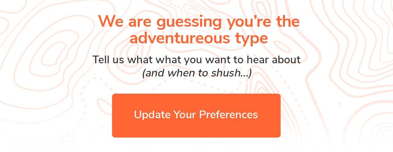 Update Your Preferences