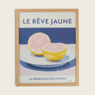 Рамка за снимка TORD 21x30 cм светла дървесина размер A4