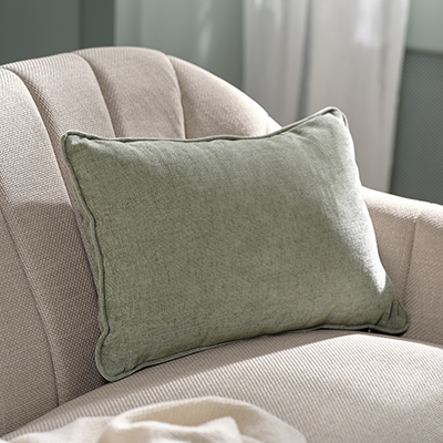 Декоративна възглавница HORNFIOL 35x50 шенил розова