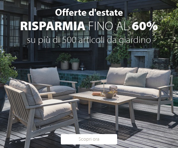 RISPARMIA FINO AL 60% su più di 500 articoli da giardino