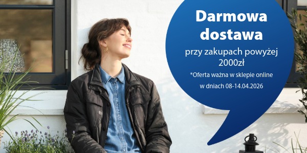 Darmowa dostawa zakupów online powyżej 2000 zł | 08-14.04.2026