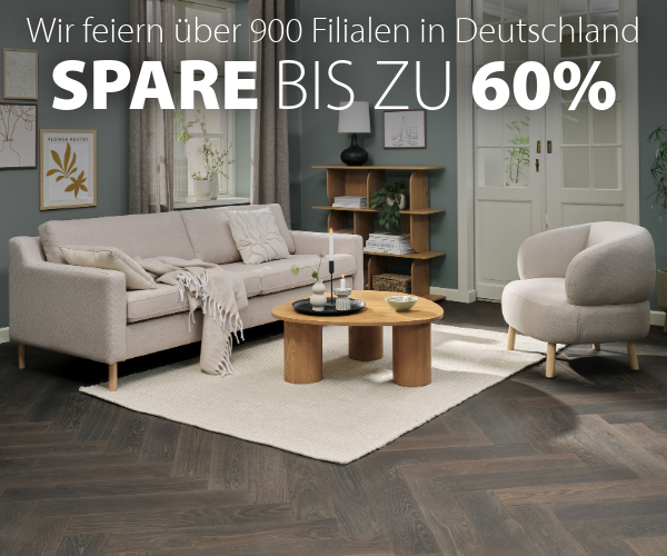 Wir feiern über 900 Filialen in Deutschland 