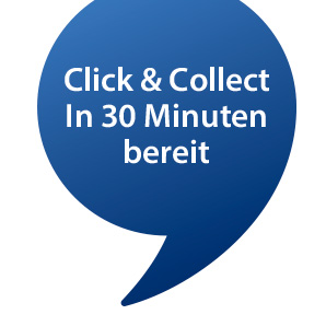 Click & Collect fertig in 30 min. 