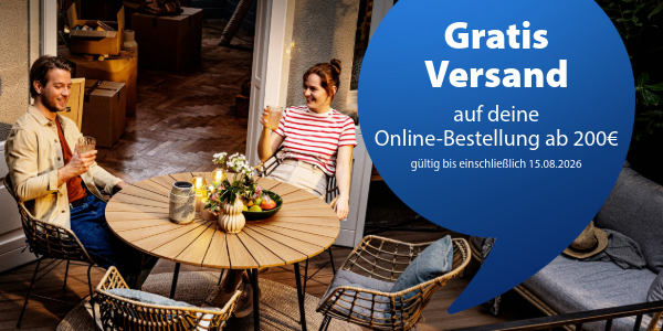 Gratis Versand 
