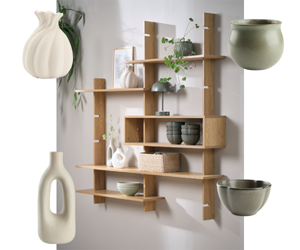 Wandsystem KARLEBY Mit Deko