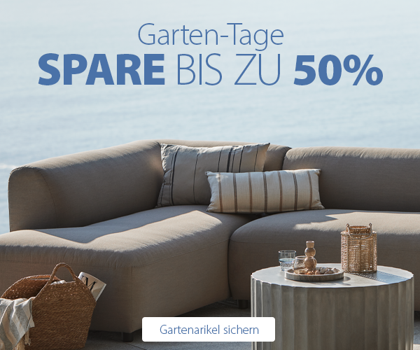 Garten Tage spare bis zu 50%