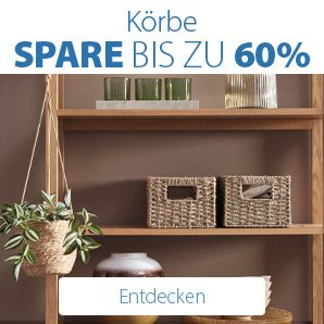 Spare bis zu 60% auf Körbe