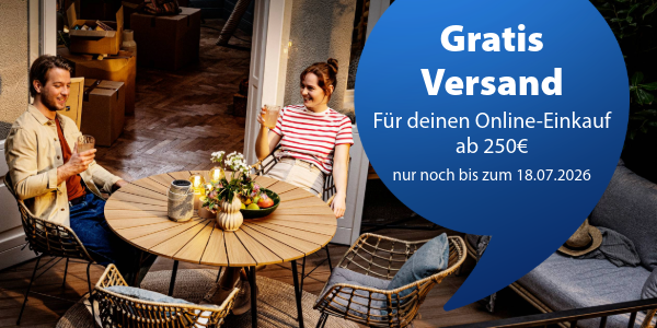 Gratis Versand nur noch für kurze Zeit