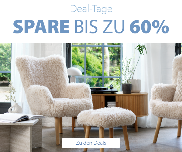 Deal-Tage spare bis zu 60%