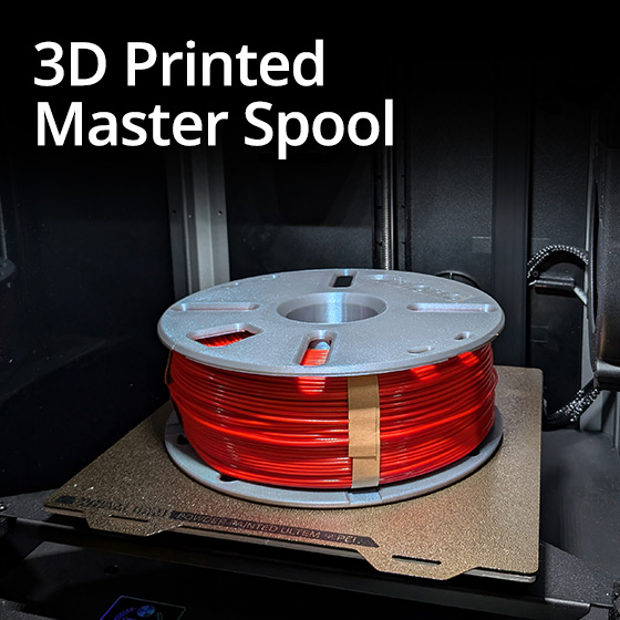 3D Printed Master Spool - Get STL File