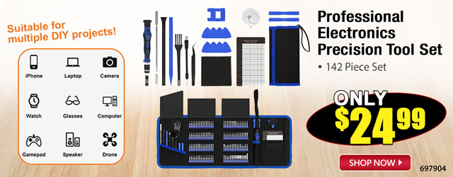Professional Electronics Precision Tool Set - Shop Now