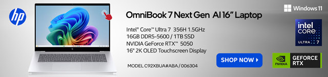 HP OmniBook 7 Next Gen AI 16