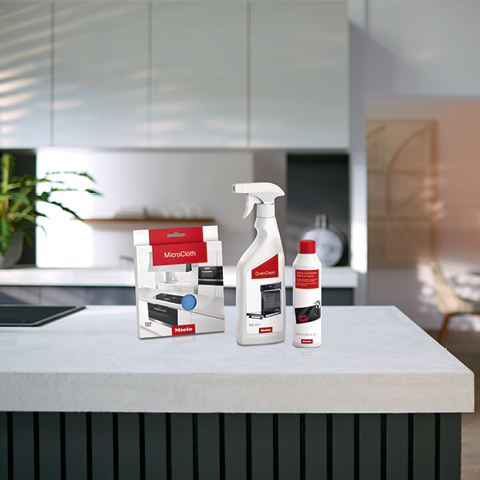 CleanKitchen Set on kitchen countertop