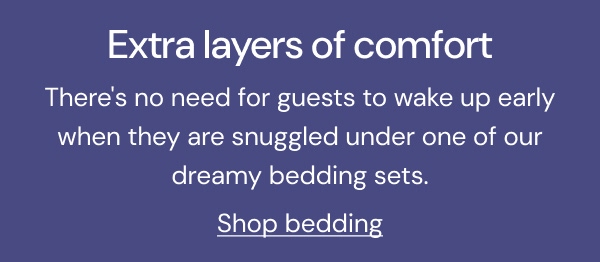 Shop bedding