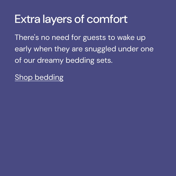 Shop bedding