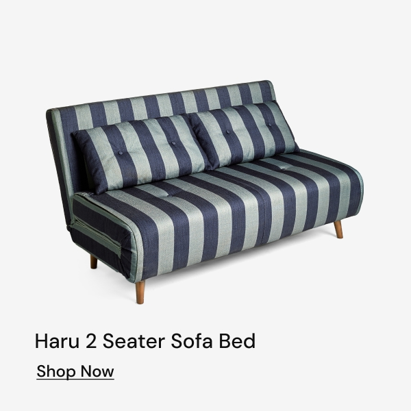 Haru 2 Seater Sofa Bed