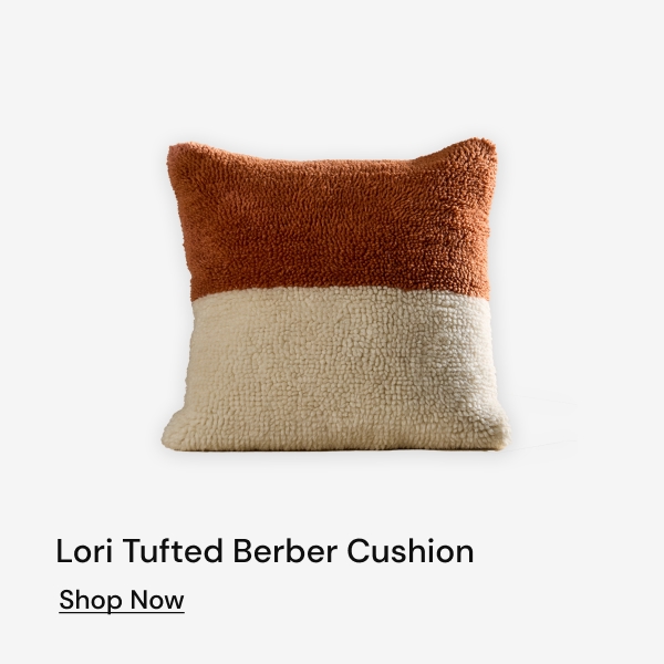 Lori Tufted Berber Cushion