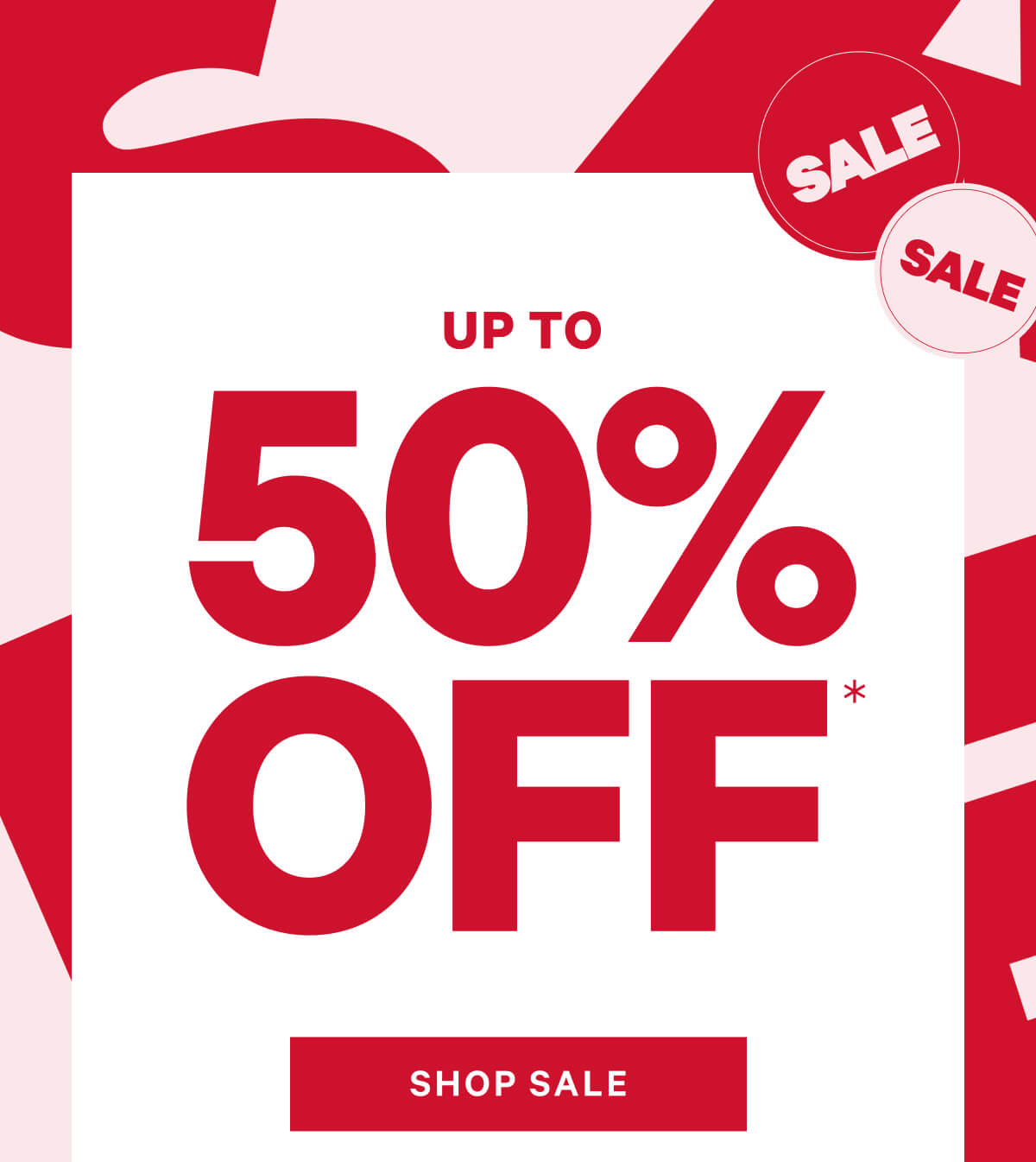 Up to 50% Off Sale
