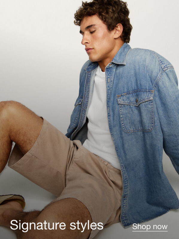 Gap Summer: Man wearing shorts and shirt