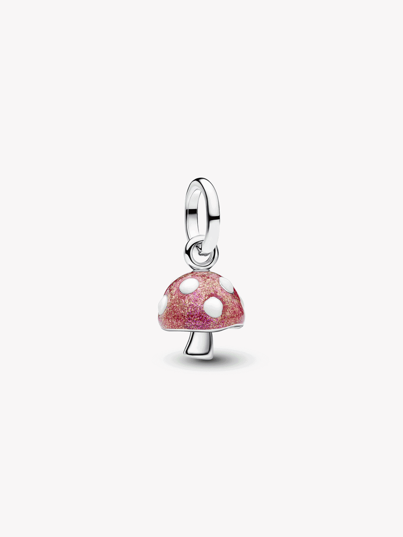 Entwined Heart & Butterfly Charm 