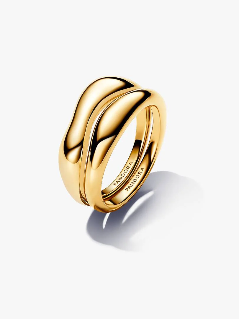 Organically Shaped Stackable Rings